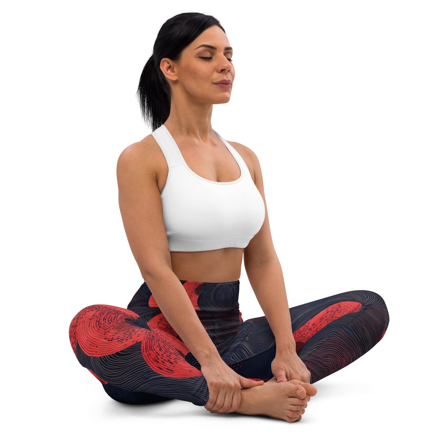 Mokutan ni Aka - Yoga Leggings