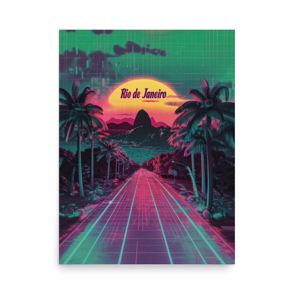 Rio de Janeiro 1980s - Poster