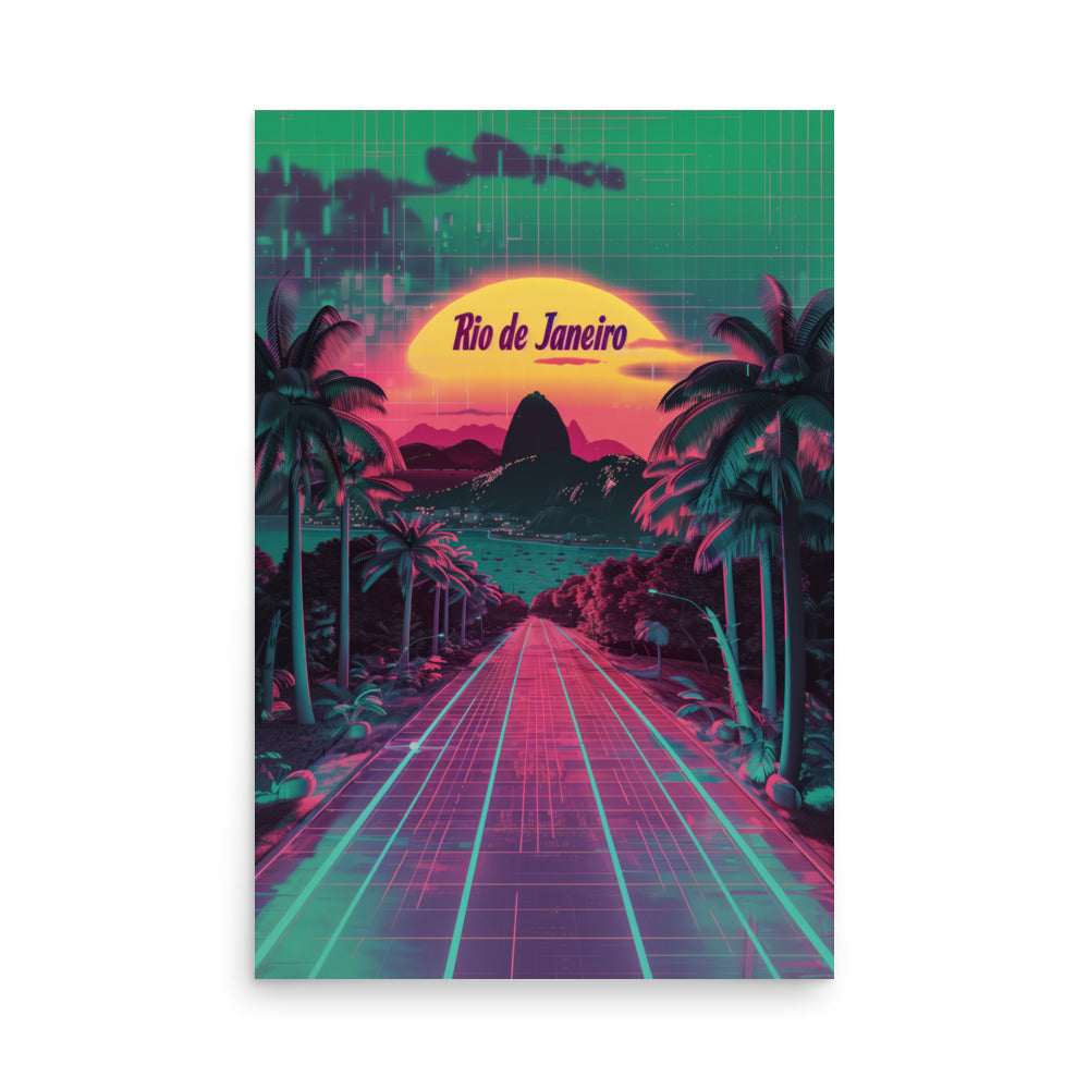 Rio de Janeiro 1980s - Poster