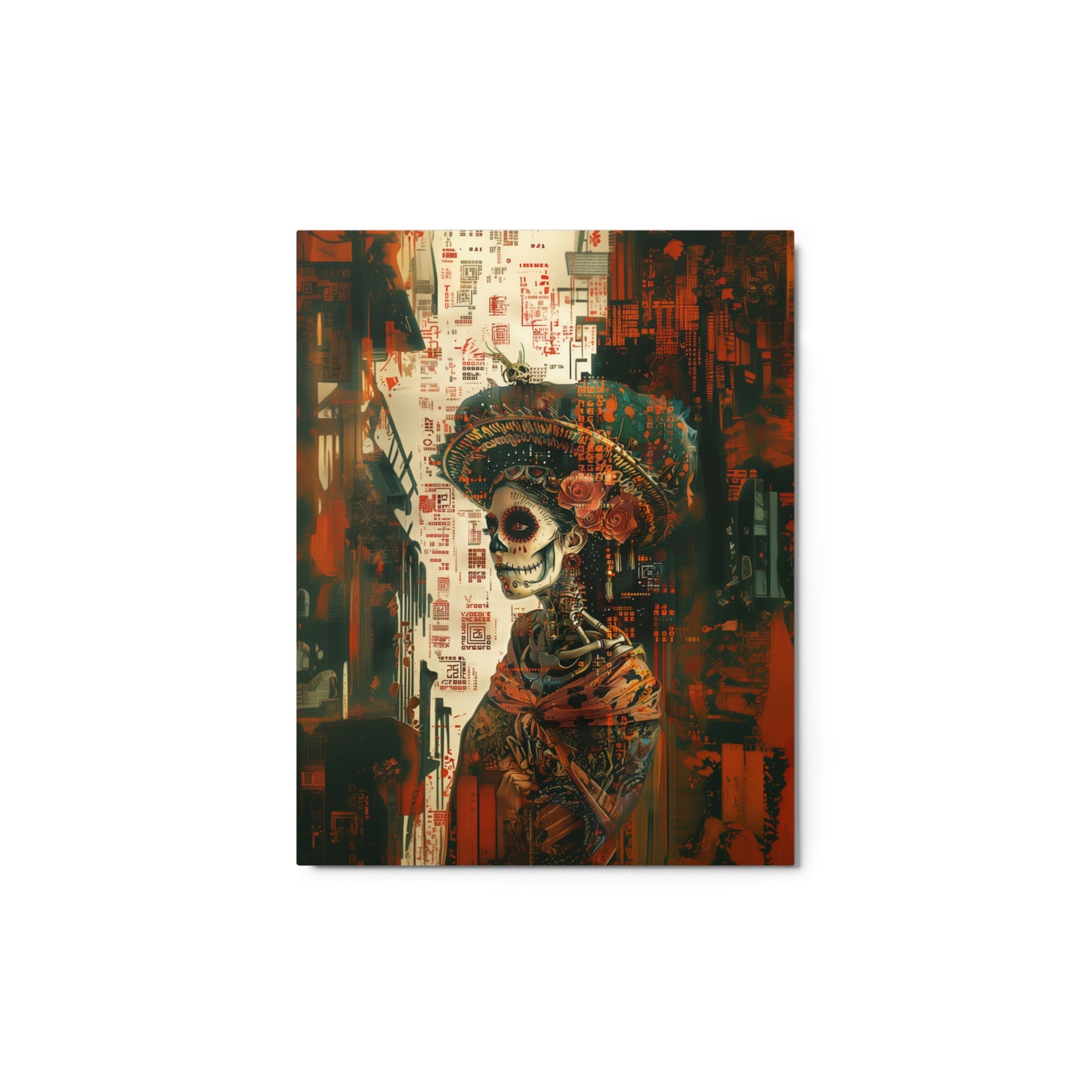 La Catrina - Metal prints