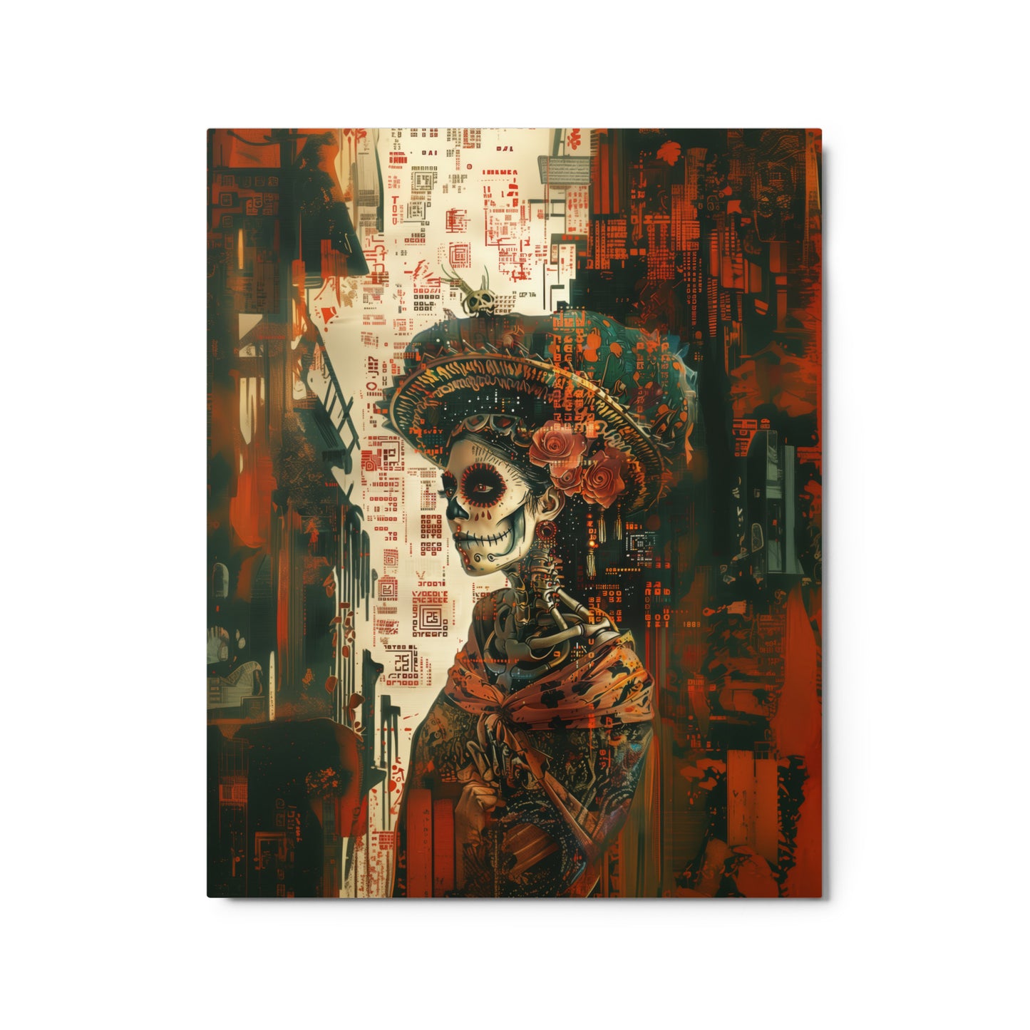 La Catrina - Metal prints