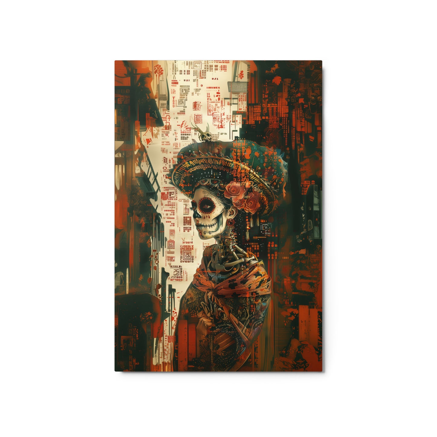 La Catrina - Metal prints