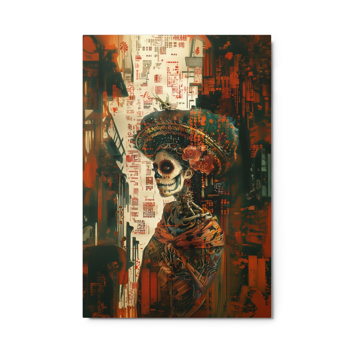 La Catrina - Metal prints