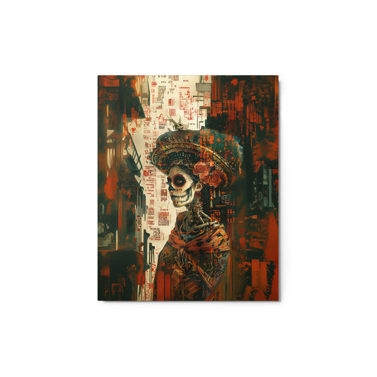 La Catrina - Metal prints