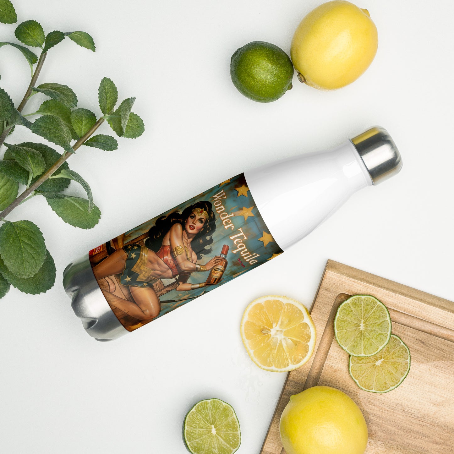 Wonder Tequila - Stainless steel water bottle