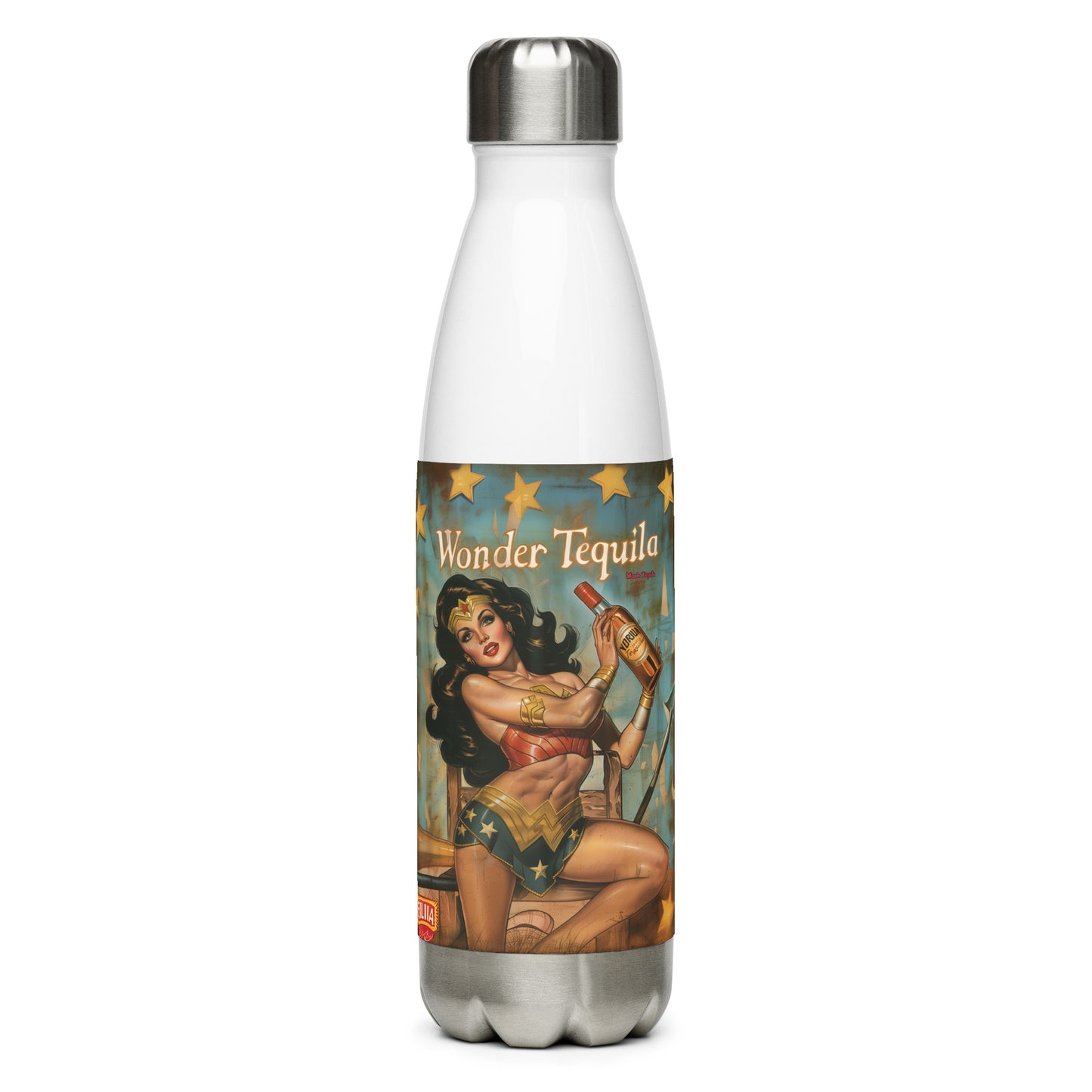 Wonder Tequila - Stainless steel water bottle