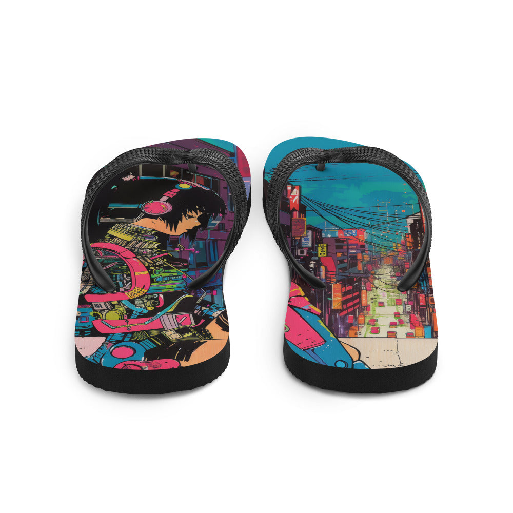 Garota Cyber do Dia - Flip-Flops