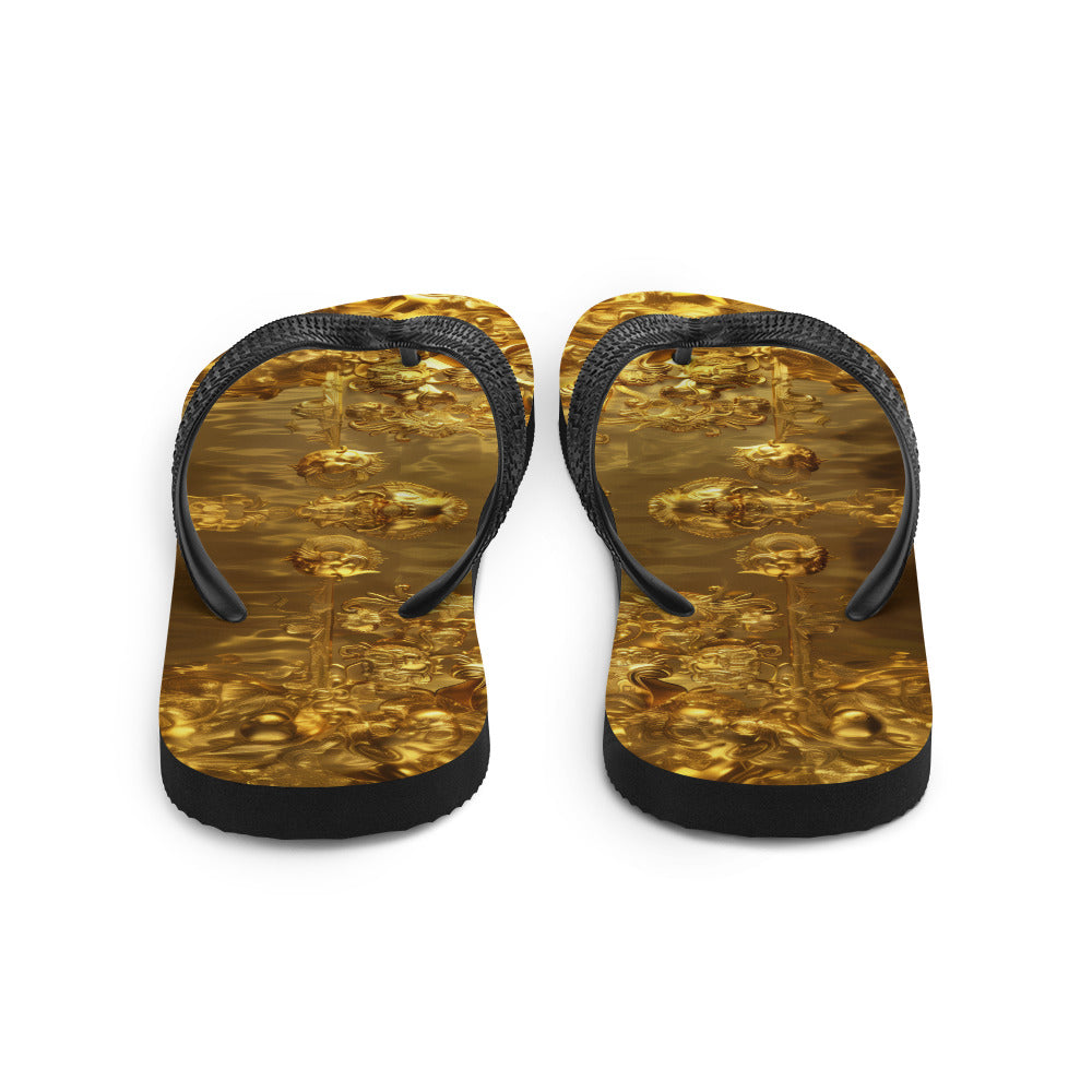 Gold Armor - Flip-Flops