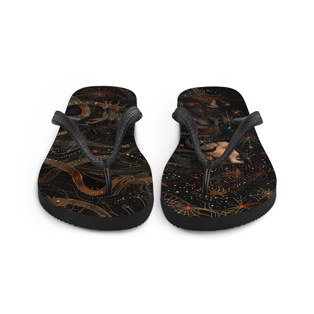 Witchy Webs - Flip-Flops