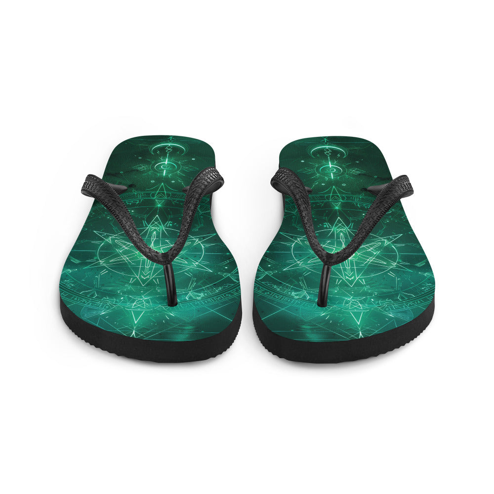 Green Spellcraft - Flip-Flops