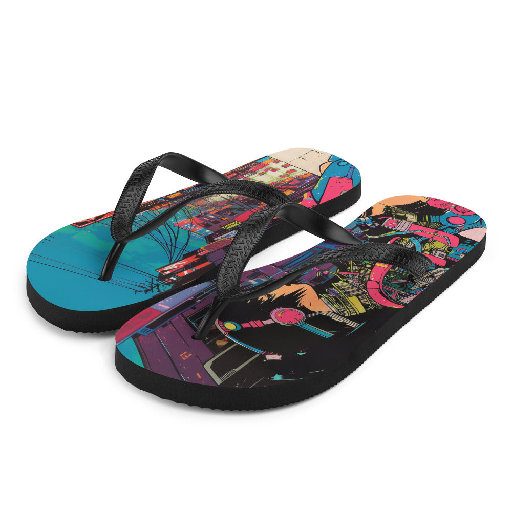 Garota Cyber do Dia - Flip-Flops