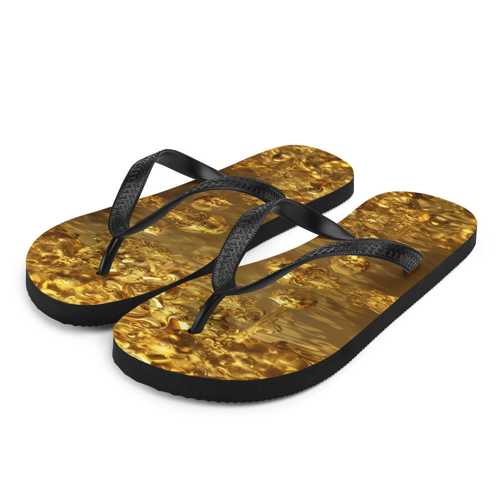 Gold Armor - Flip-Flops