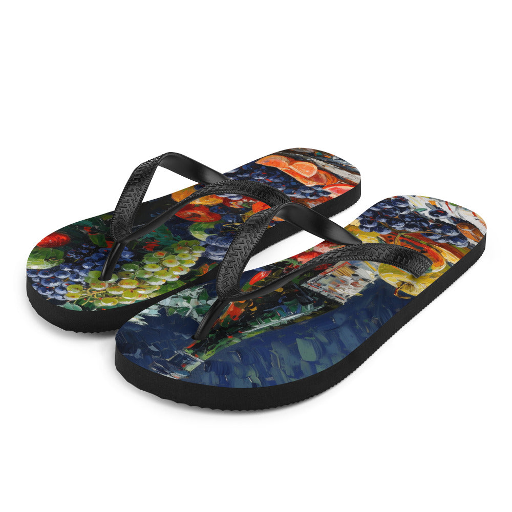 Van Gogh's Fruit - Flip-Flops