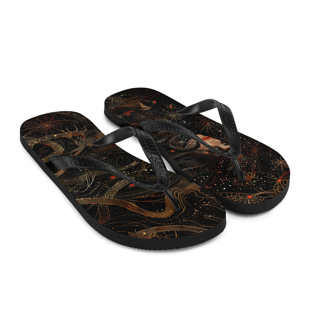 Witchy Webs - Flip-Flops