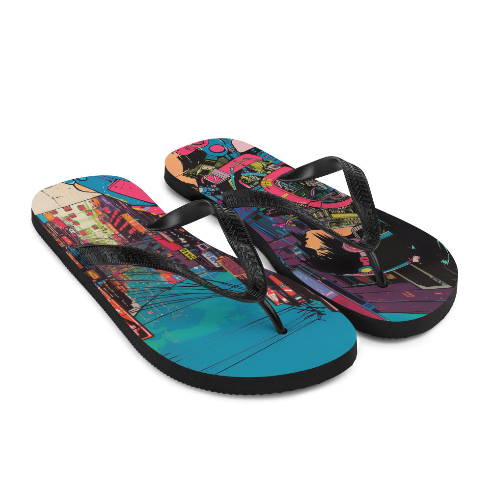 Garota Cyber do Dia - Flip-Flops