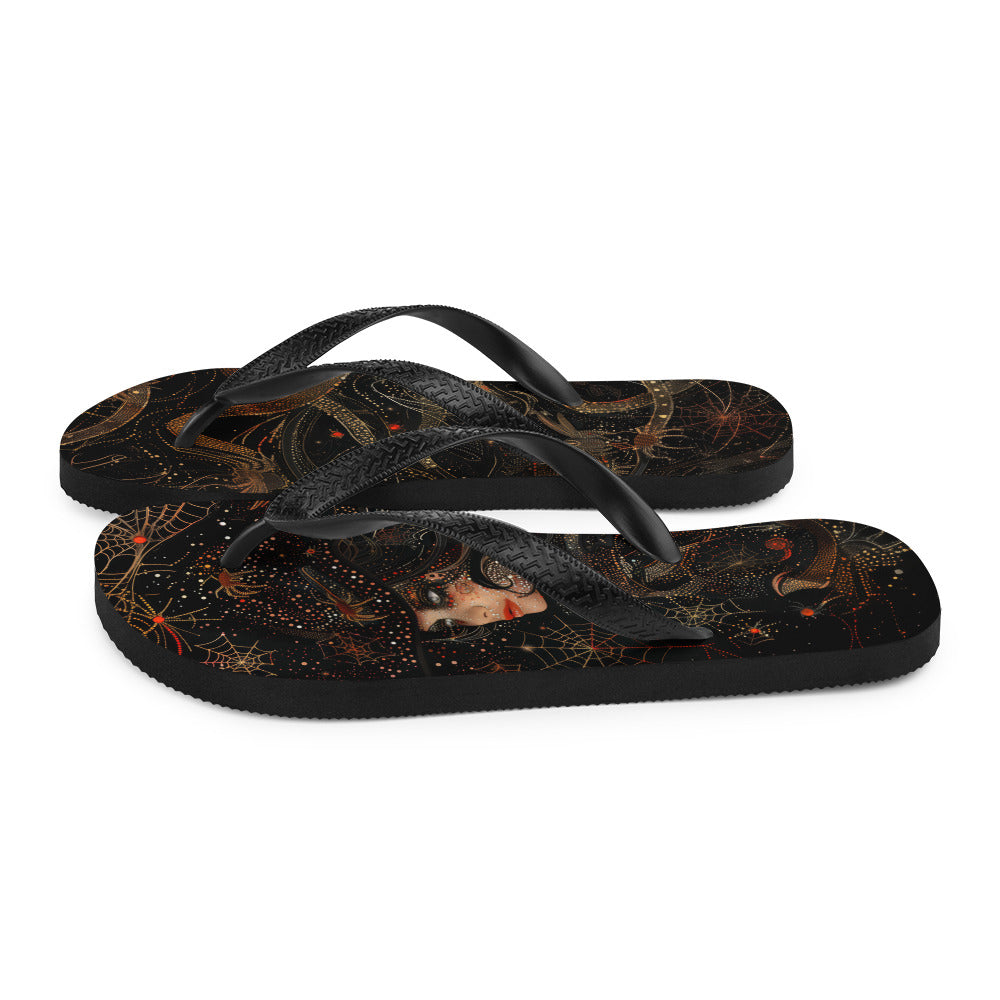 Witchy Webs - Flip-Flops