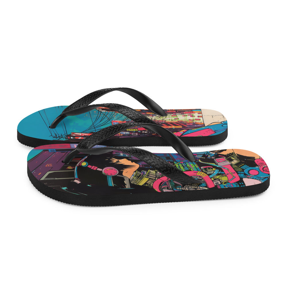 Garota Cyber do Dia - Flip-Flops