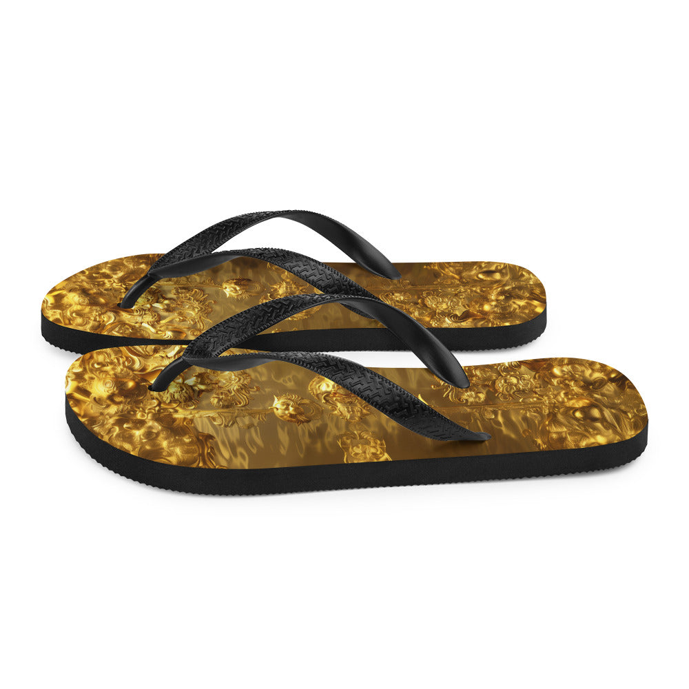 Gold Armor - Flip-Flops