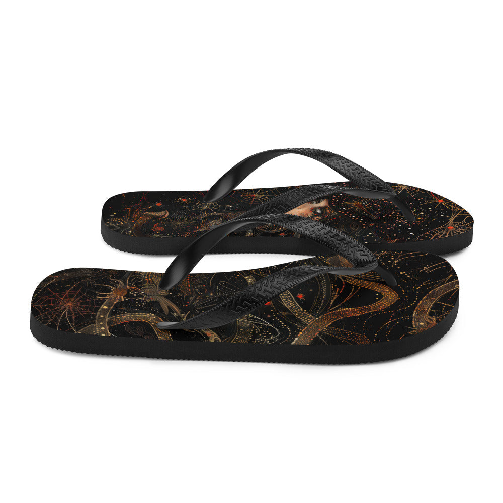 Witchy Webs - Flip-Flops