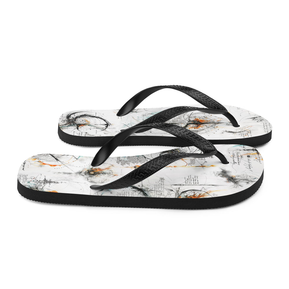 Elven Writing - Flip-Flops