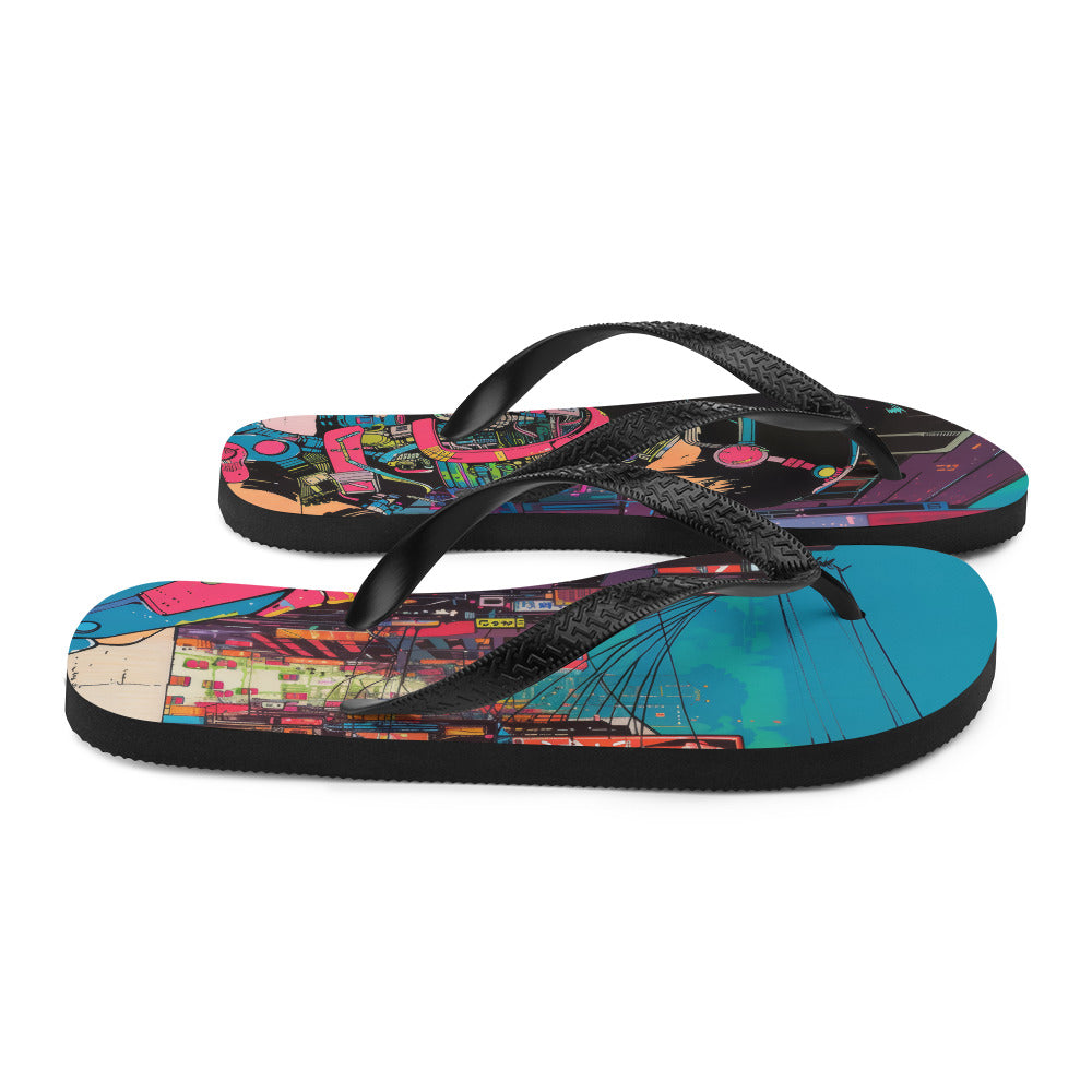 Garota Cyber do Dia - Flip-Flops