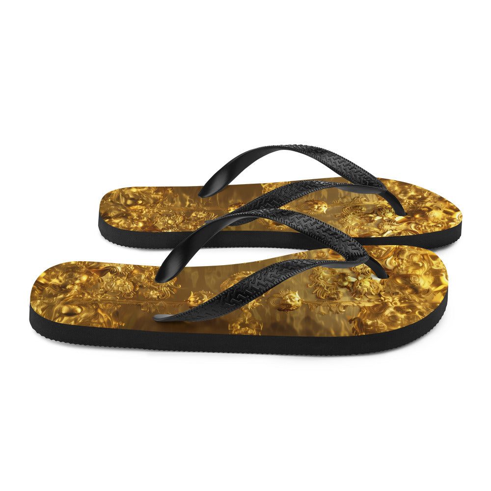 Gold Armor - Flip-Flops