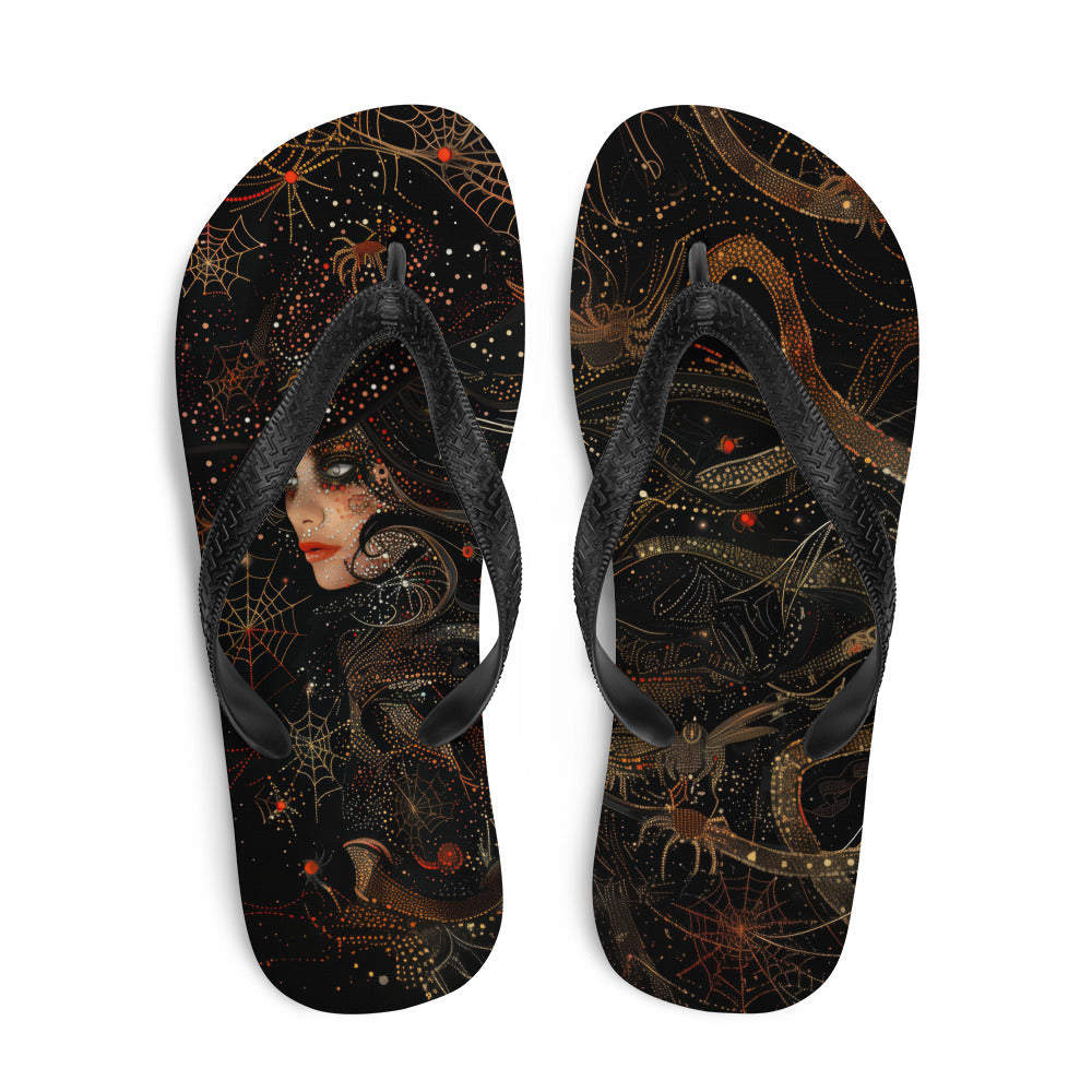 Witchy Webs - Flip-Flops