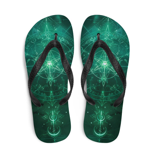 Green Spellcraft - Flip-Flops