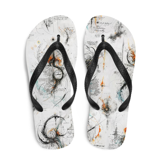 Elven Writing - Flip-Flops