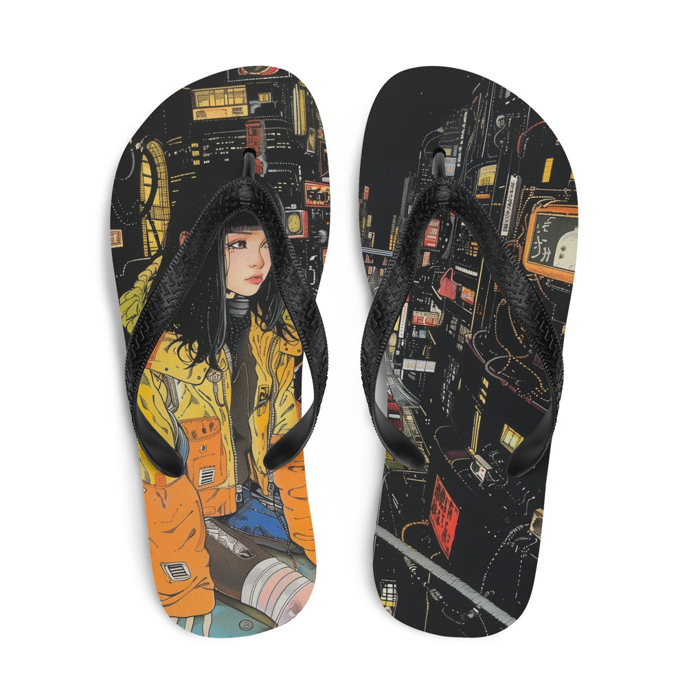 Garota Cyber - Flip-Flops